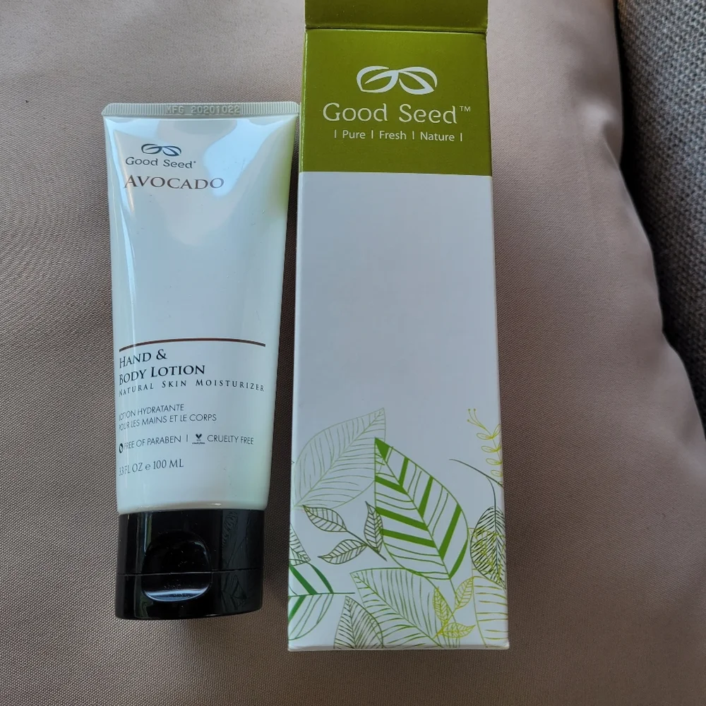 Good Seed Avocado Hand & Body Lotion, NWT